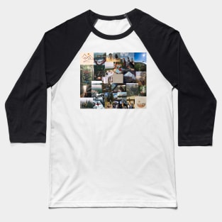 granola nature collage Baseball T-Shirt